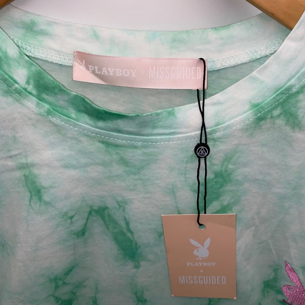 NWT Playboy x Missguided T Shirt SOLD on depop - Picture 3 of 4